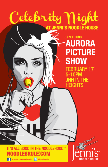  legendary Aurora Picture Show on Friday February 17th from 510pm