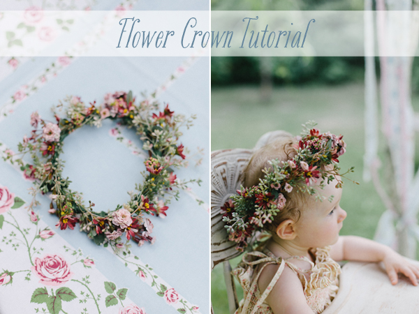 crown DIY Whites tutorial Vintage Flower Crown  Tutorial Blog: flower diy
