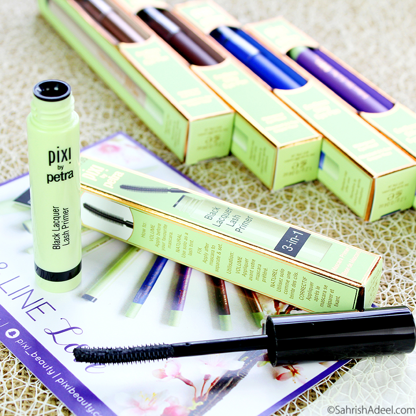 Black Lacquer Lash Primer by Pixi Beauty - Review, Before/After & Discount Code