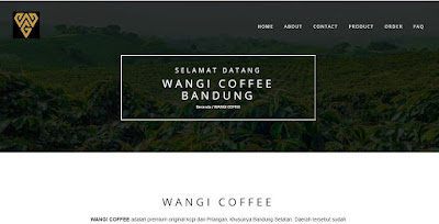 jasa buat website kopi