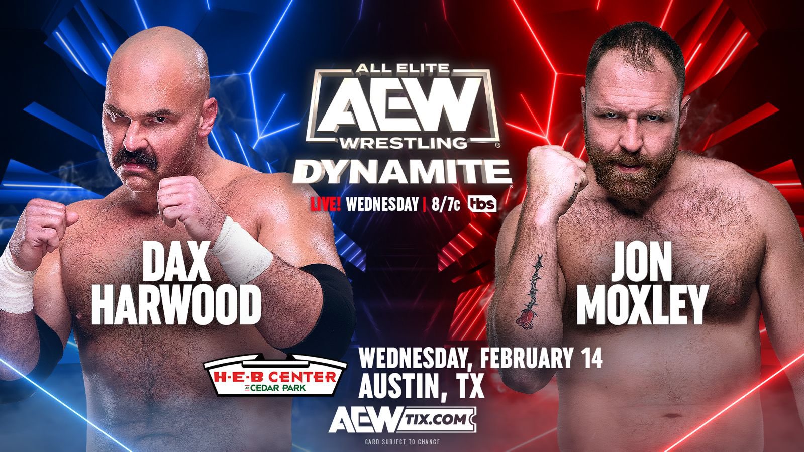 Jon Moxley Vs Dax Harwood Announced for 2/14 AEW Dynamite
