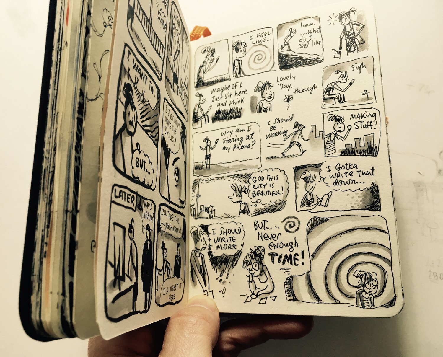 Mike Lynch Cartoons: Rina Piccolo: Musings On Keeping A Sketchbook