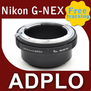 Nikon G Lens to Sony NEX7 NEX6 NEX5R NEX5N NEXF3 NEXC3 NEXVG10 Camera Adapter