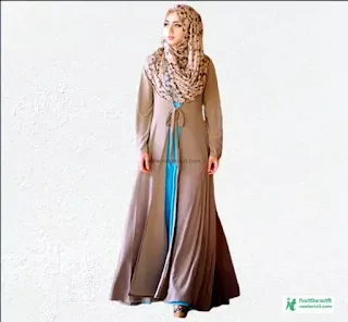 Waist Burka Design Picture - Burka Design Picture 2023 - New Burka Design - Hijab Burka Design Picture - borka design 2023 - NeotericIT.com - Image no 1