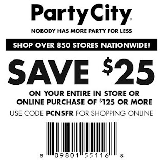 party city coupons 2018