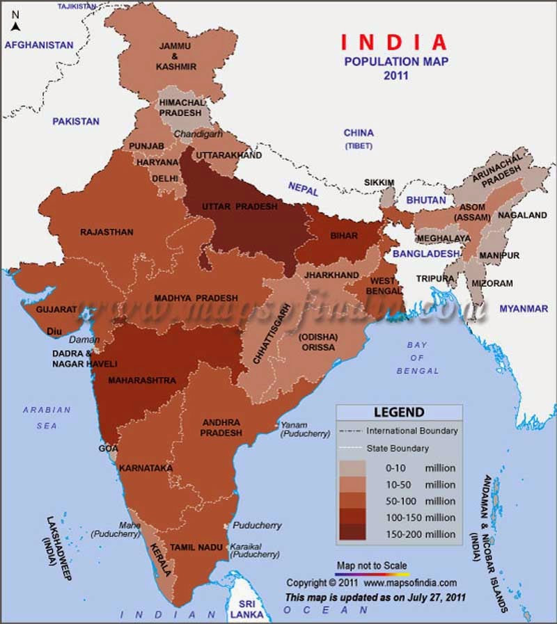 Which Of The Following Is Are The Examples Of Thematic Map Of India