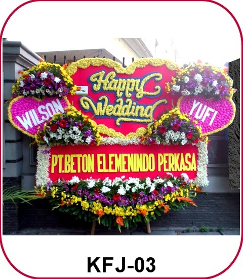 Toko Bunga Le Meridien Jakarta Hotel Jual Bunga Papan Happy Wedding