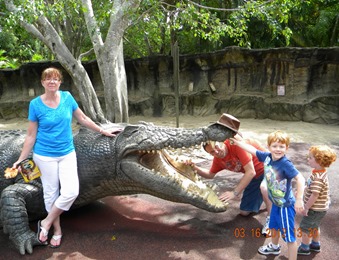 Linda, Gary, Jackson and Owen