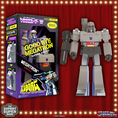San Diego Comic-Con 2023 Exclusive Transformers Super Cyborg Megatron Good Bye Edition Action Figure by Super7