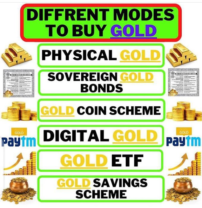  Different modes to buy GOLD 