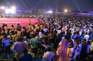 Billionaire Prophet Jeremiah Omoto Fufeyin took Warri by surprise as he host the largest CrossOver Service in Africa with millions of worshipers in Mercy City, Warri, Nigeria