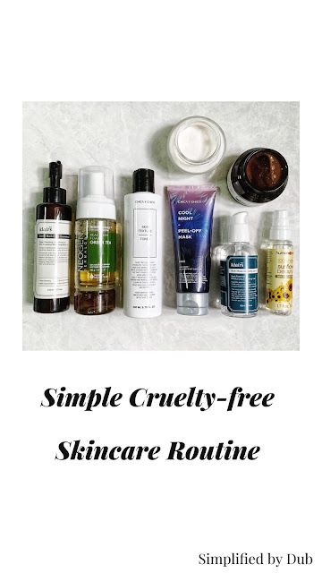 simple cruelty-free and vegan skincare routine