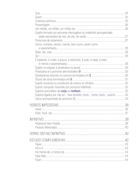 CONCORDÂNCIA VERBAL E NOMINAL PARA CONCURSOS