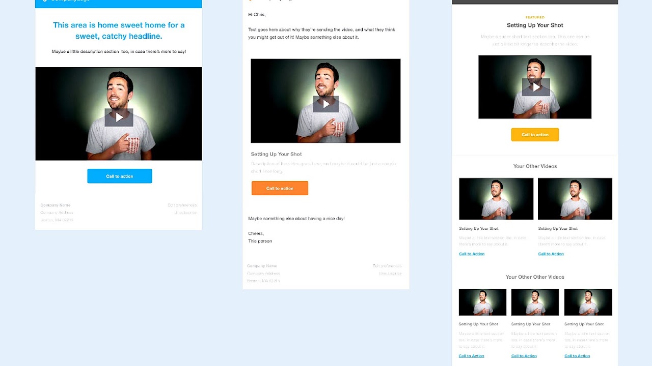 Free Email Marketing Template