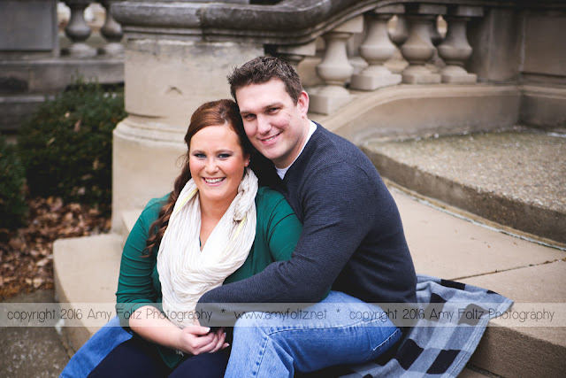 engagement session at St. Mary-of-the-Woods College