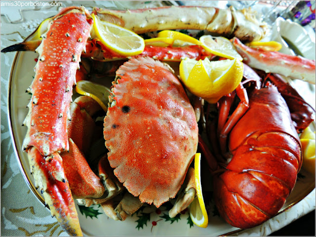 Marisco de la Cena de Noche Buena y Navidad