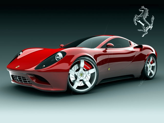 Check out this awesome design for a new Ferrari Dino by Ugur Sahin