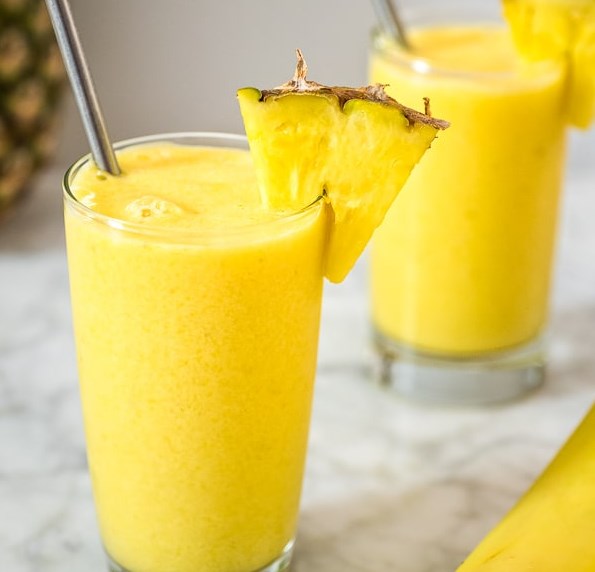 EASY TROPICAL SMOOTHIE RECIPE #drink #bestrecipe