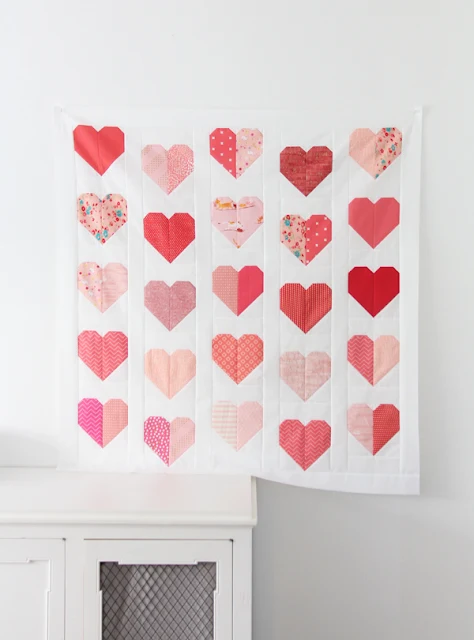 simple hearts pattern