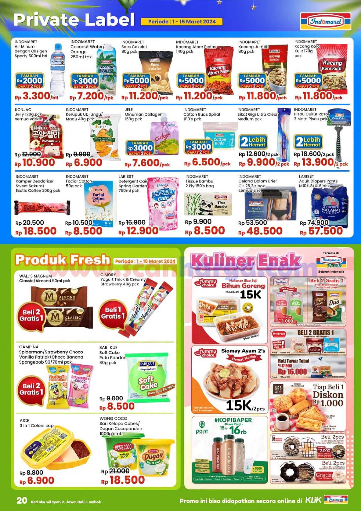 Katalog Indomaret Promo Terbaru 1 - 15 Maret 2024 20