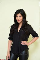 Shruti Haasan Looks Stunning trendy cool in Black relaxed Shirt and Tight Leather Pants ~ .com Exclusive Pics 031.jpg