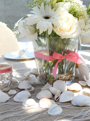 Layered tablescapes Linens overlays burlap and netting topped with