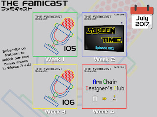 July 2017 Podcast Schedule 