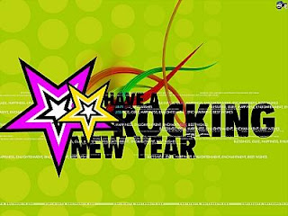 Rocking New Year Wallpaper