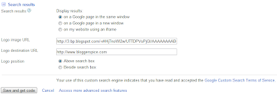 Google Search box