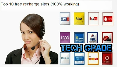 Free recharge sites