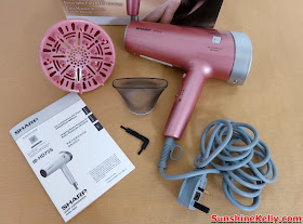 SHARP IB-HD73S Ion Conditioning Hair Dryer, sharp, hair dryer, plasmacluster, ion, styling, hair care, anti static hair dryer