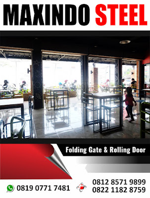 FOLDING GATE ROLLING DOOR MURAH BEKASI