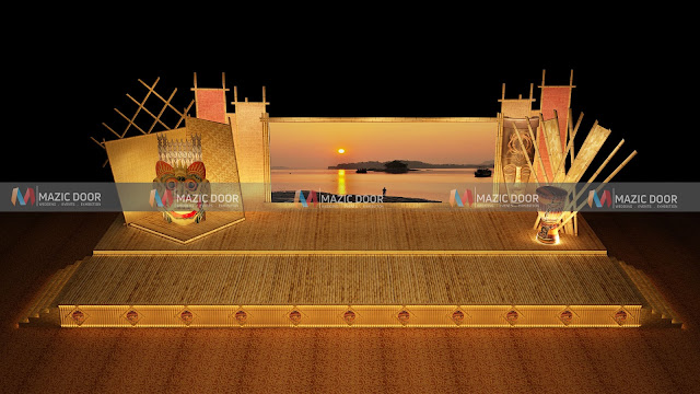 assamese themed Stage design 5