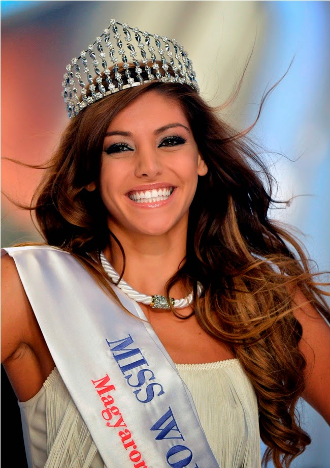 Miss World Hungary Magyarorszag Szepe 2014 winner Edina Kulcsar