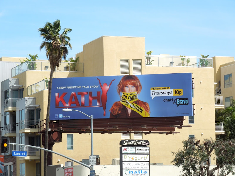 Kathy Griffin talkshow billboard
