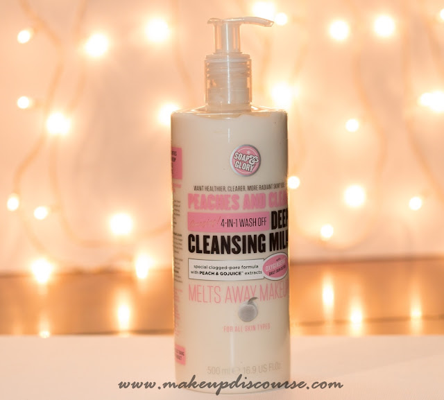 Soap and Glory Peaches and Clean Deep Cleansing Milk ~ Price, Where to buy