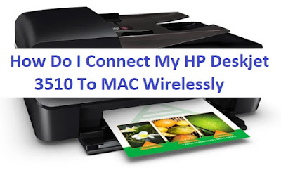 HP Deskjet 3510 wireless setup