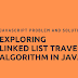 Exploring Linked List Traversal Algorithm in JavaScript