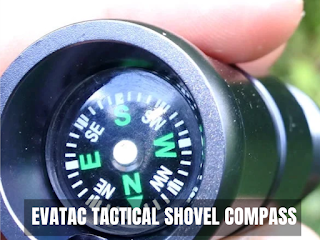 Evatac Tactical Shovel compass