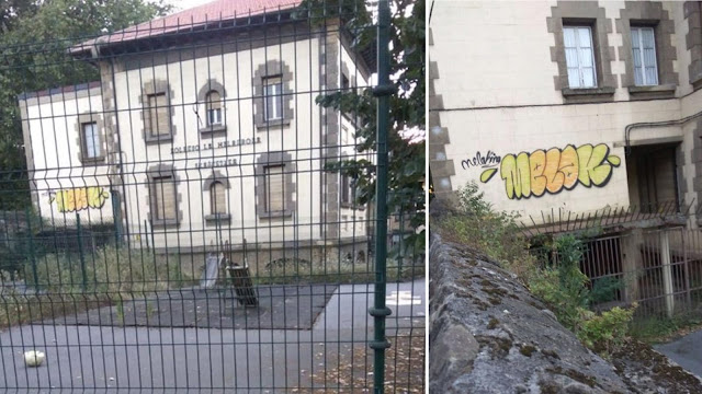 Estado del edificio del desaparecido colegio La Milagrosa