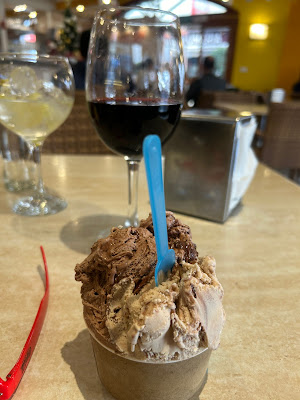 Picture of wine and ice cream