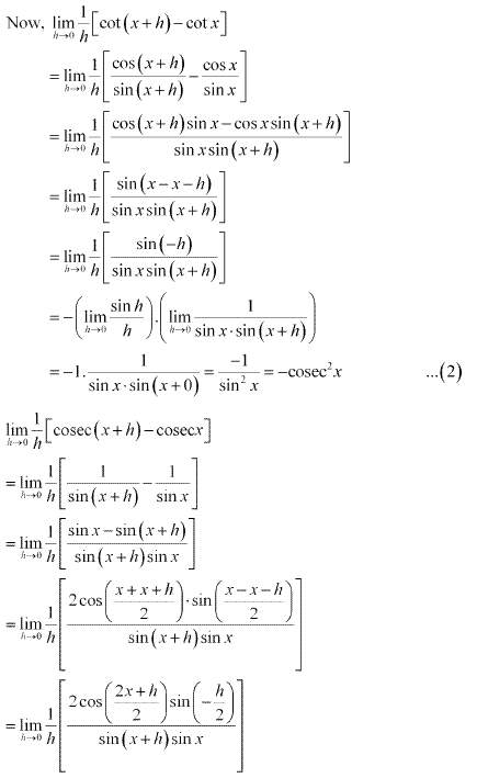 Solutions Class 11 Maths Chapter-13 (Limits and Derivatives)