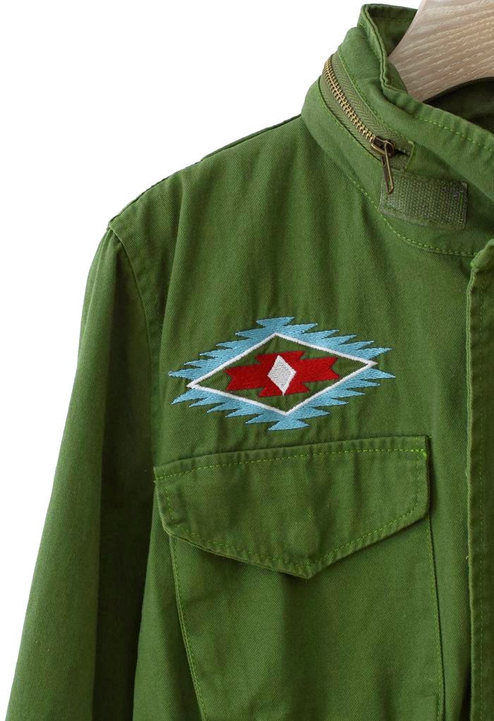 BE FASHIONABLY: En Verde Militar