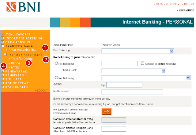 Cara Menggunakan Internet Banking