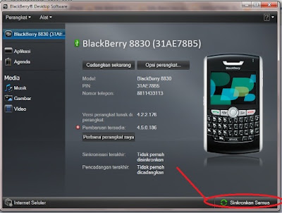 Dekstop Manager Blackberry