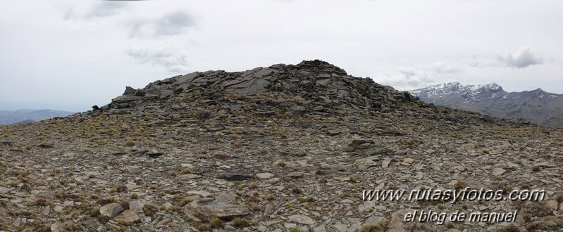 Cerros Trevelez - Granados - Peñón del Muerto I y II - Plaza de los Lobos