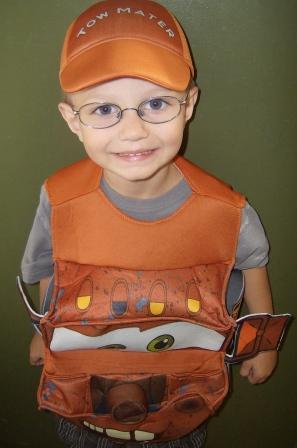 And the costume is so cute and so is my little Mater Man in itabove 