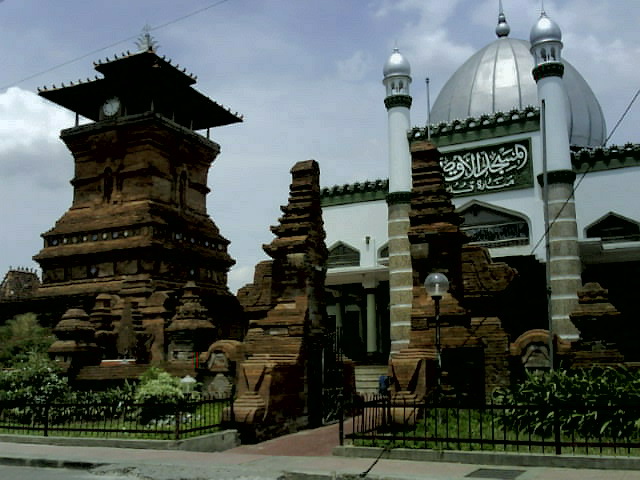 Masjid Menara Kudus, Kudus city, Central Java-Indonesia. See the Hindu 