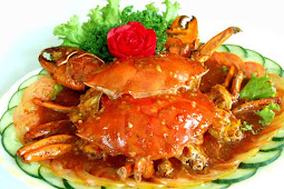 Resep Kepiting Saos Pedas