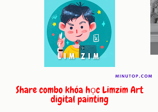 Share Khóa Học Phát triển nhân vật digital painting từ vẽ phác thảo tới hoàn thiện Trên Pts và AI Của Limzim Art Digital Painting